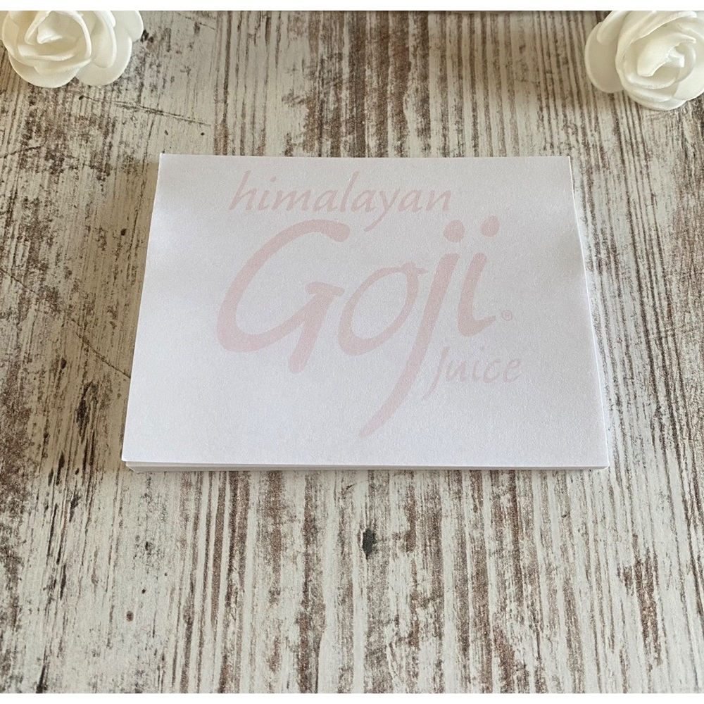 Post-it Himalayan Goji Juice notepad